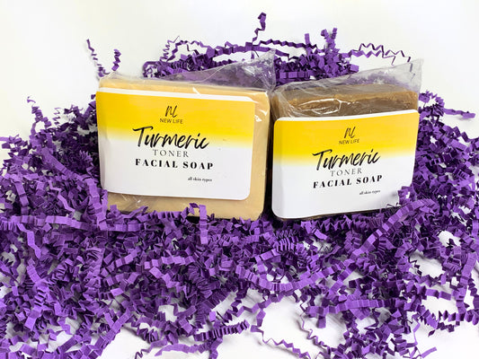 TURMERIC TONER FACIAL SOAP "UNSCENTED"