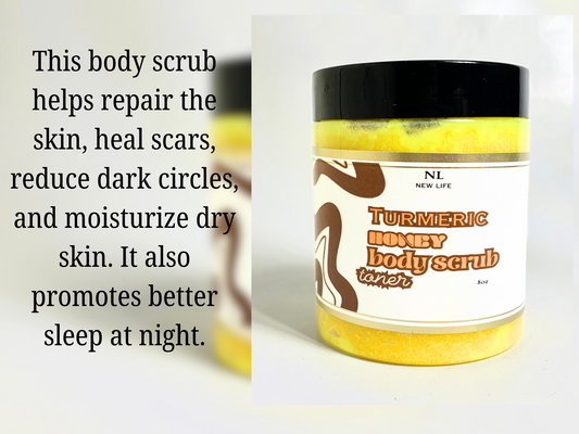 Turmeric Honey Body Scrub